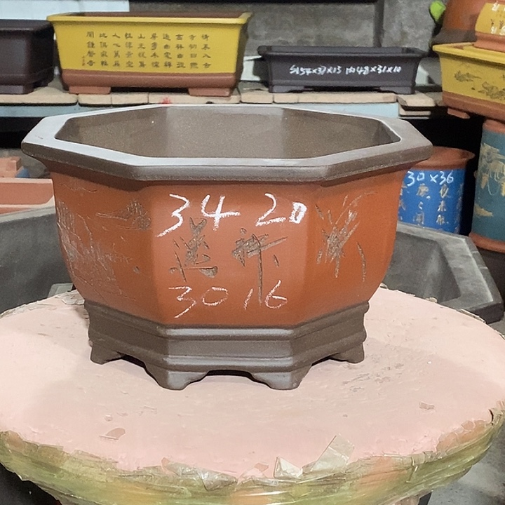 宜兴紫砂花盆花盆