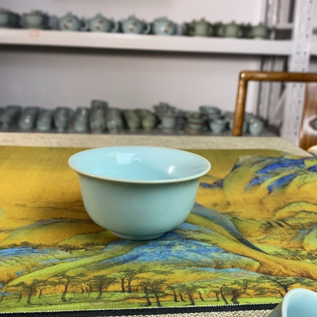 【闪购商品】天青压手杯一级奎奎。。。。。