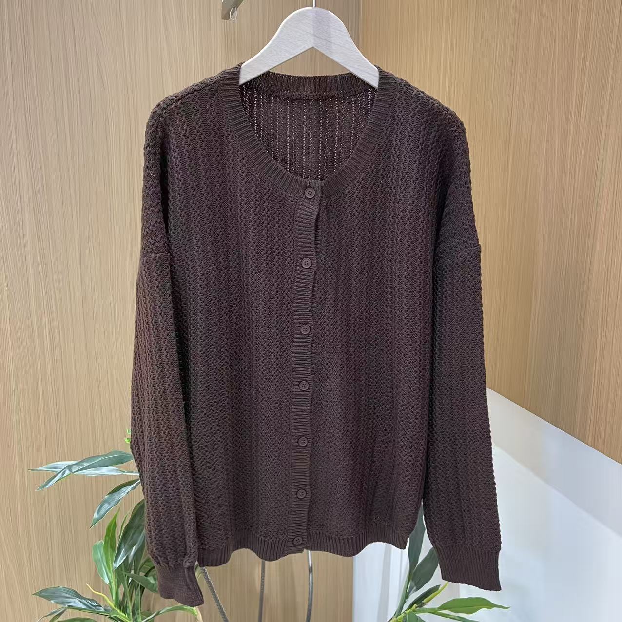 16026新款春秋休闲洋气时尚百搭宽松上衣毛衣