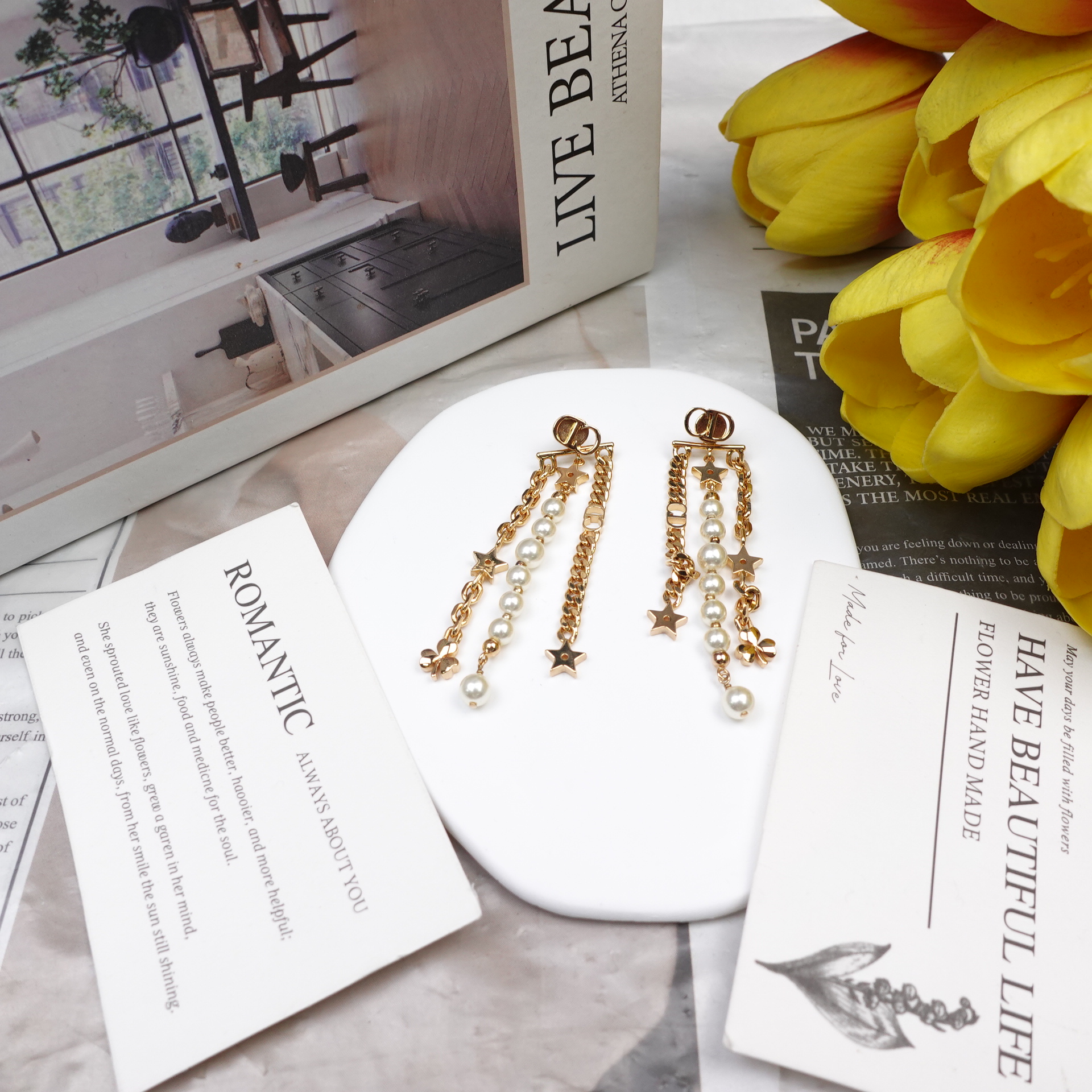 99新 DIOR/迪奥 /耳饰/T10341372