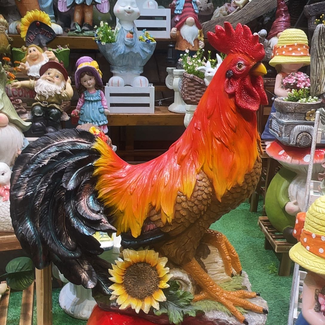 摆件花园摆件红红火火