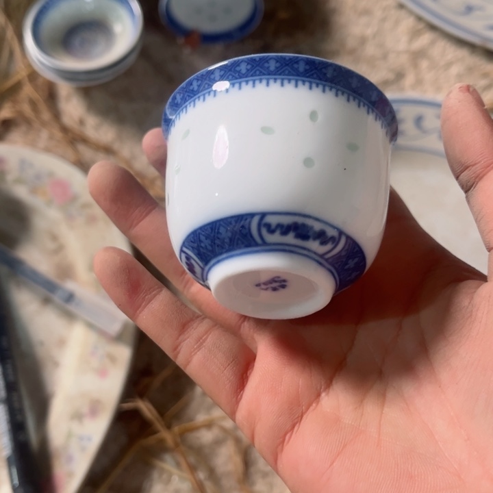 瓷片景德镇陶瓷一个