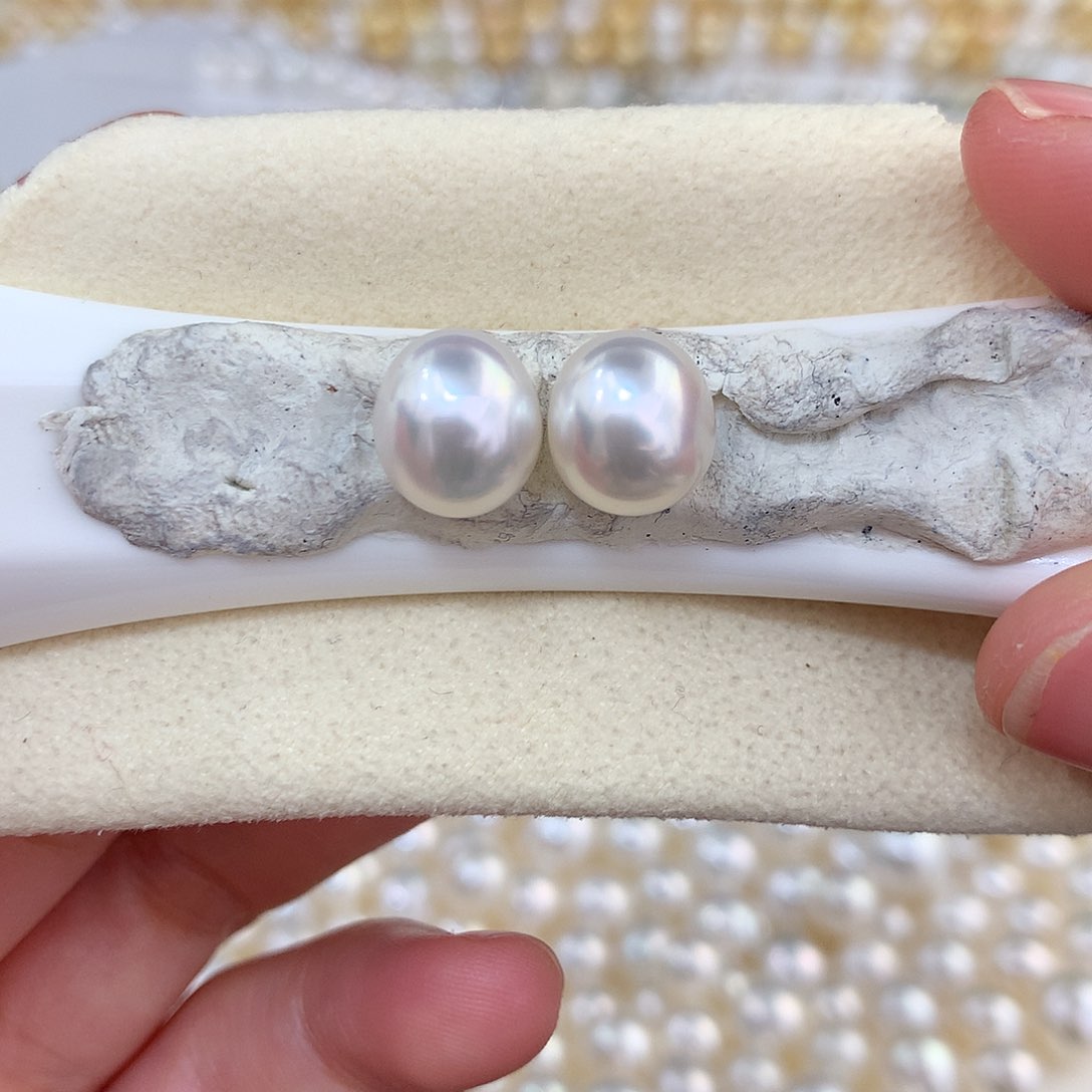 未镶嵌白澳9-9mm几乎干净海水珍珠
