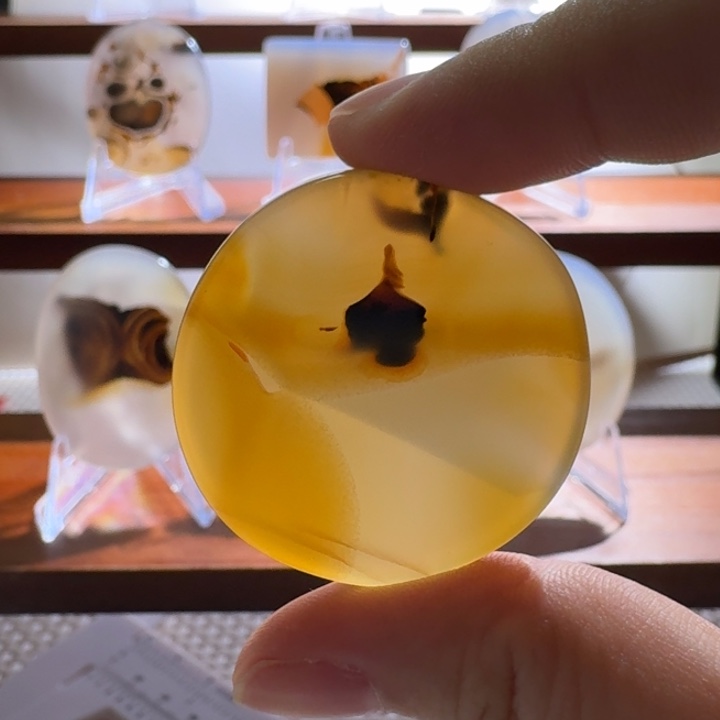 玛瑙/玉髓合金颈饰