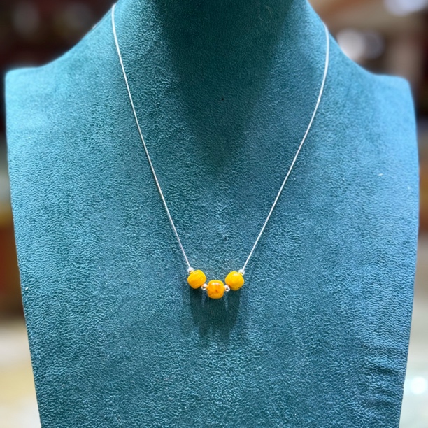 吊坠925银 格勒藏饰 独特设计足银925银链坠 纯蜜款