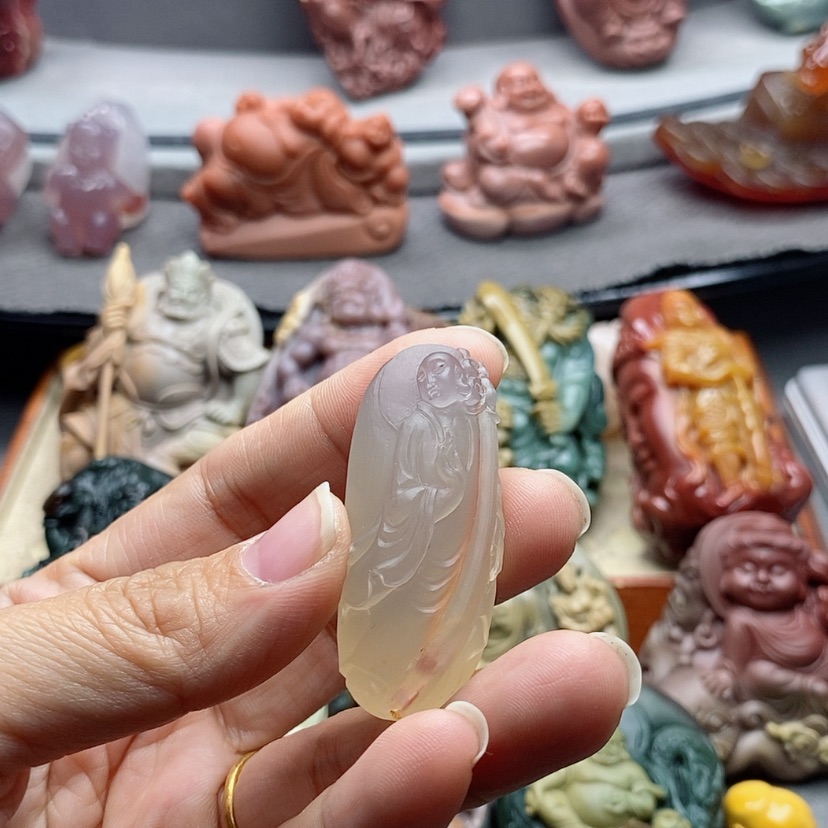 【闪购商品】未镶嵌吊坠定制玛瑙