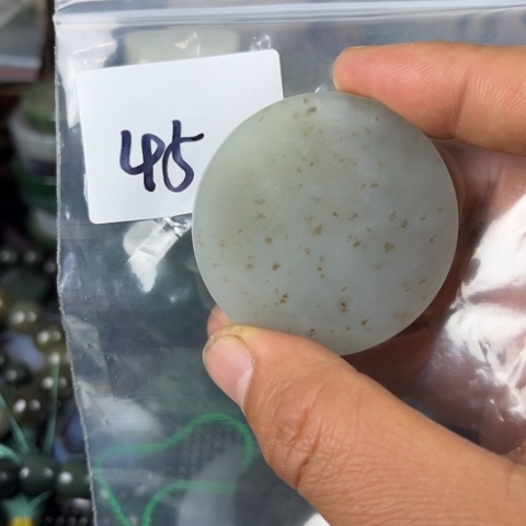 和田玉珠宝半成品未镶嵌