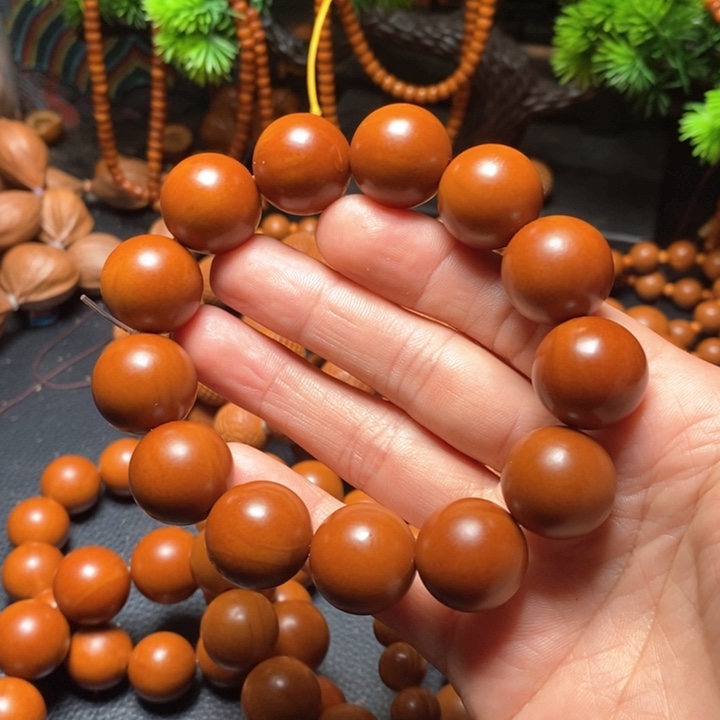 橄榄核手串1.8尺寸光珠