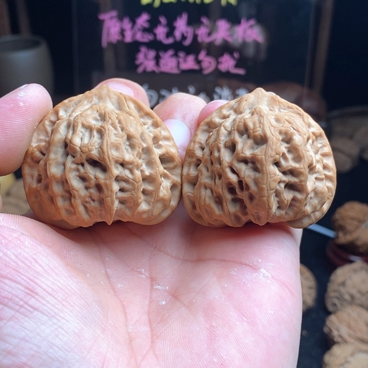 文玩核桃吊坠夜*欢44佛肚