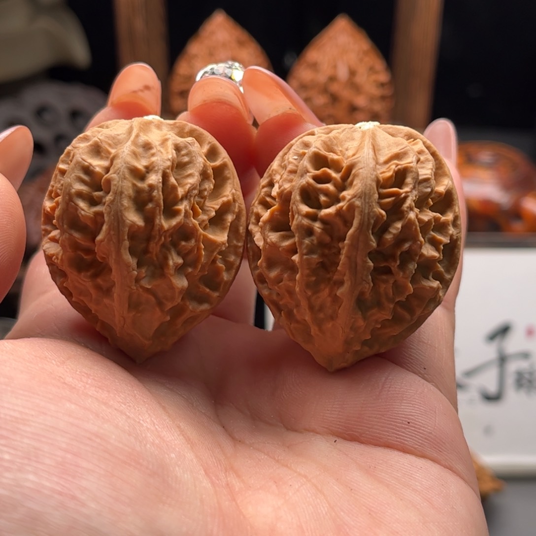 文玩核桃把件关东木子家楸大胖17