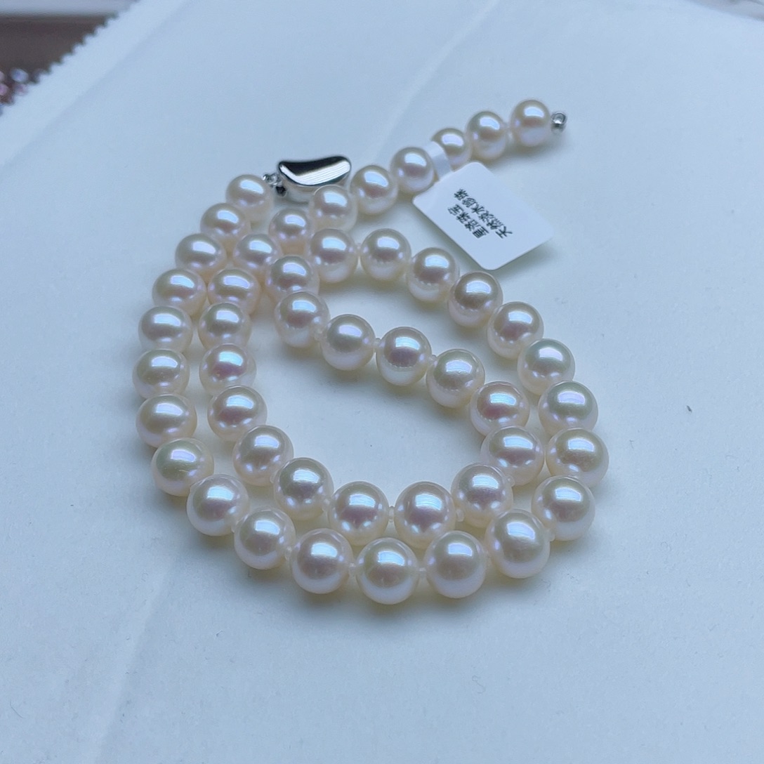 淡水珍珠颈饰银S925镶嵌