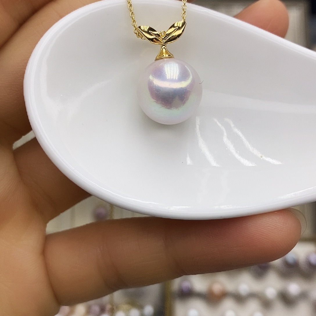 淡水珍珠颈饰合金