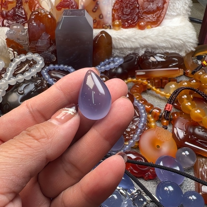 玛瑙/玉髓手绳未镶嵌真*在