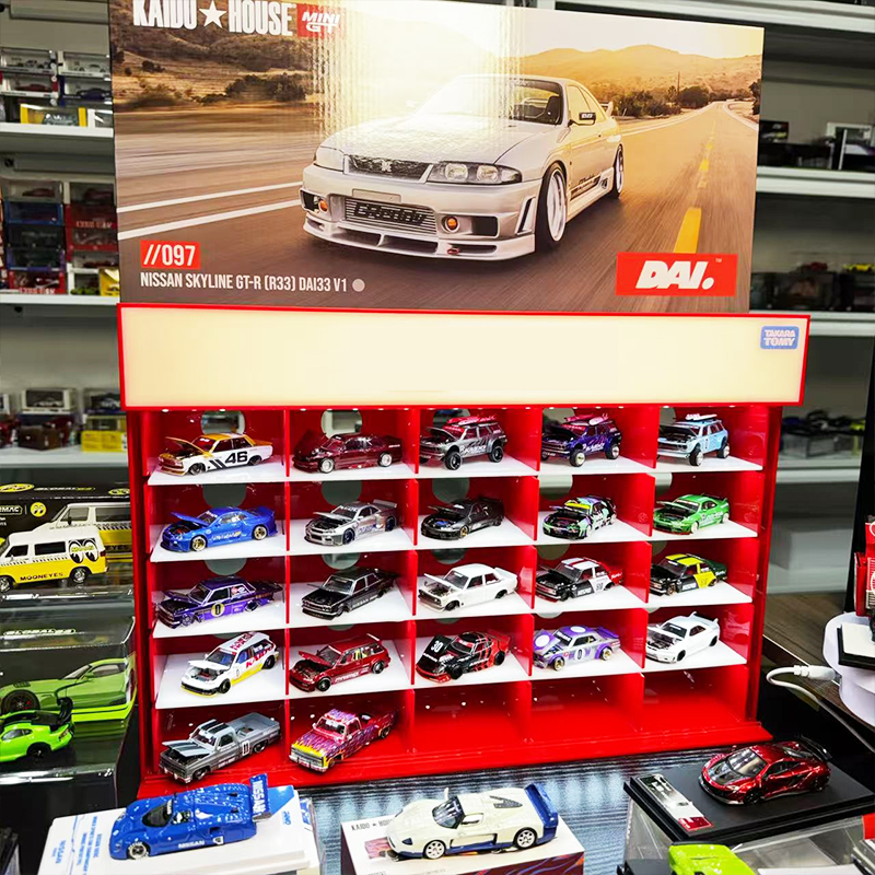 KAIDO + MINIGT 1:64 仿真合金开盖汽车模型多型号收藏摆件集合