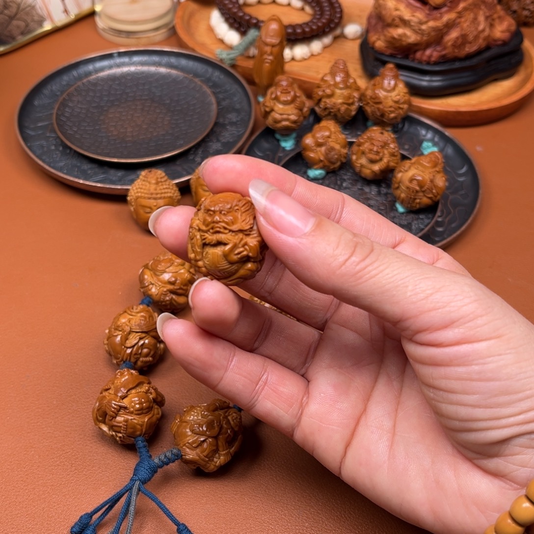 手串/手链橄榄核瑞兽钟魁单子