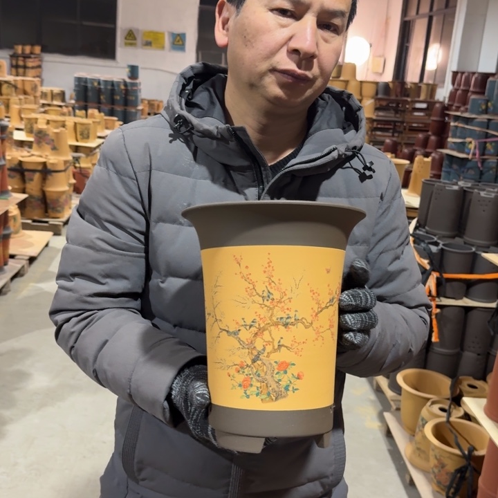 花盆紫砂破损补发