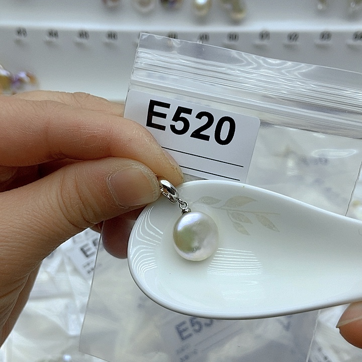 淡水珍珠颈饰银S925镶嵌