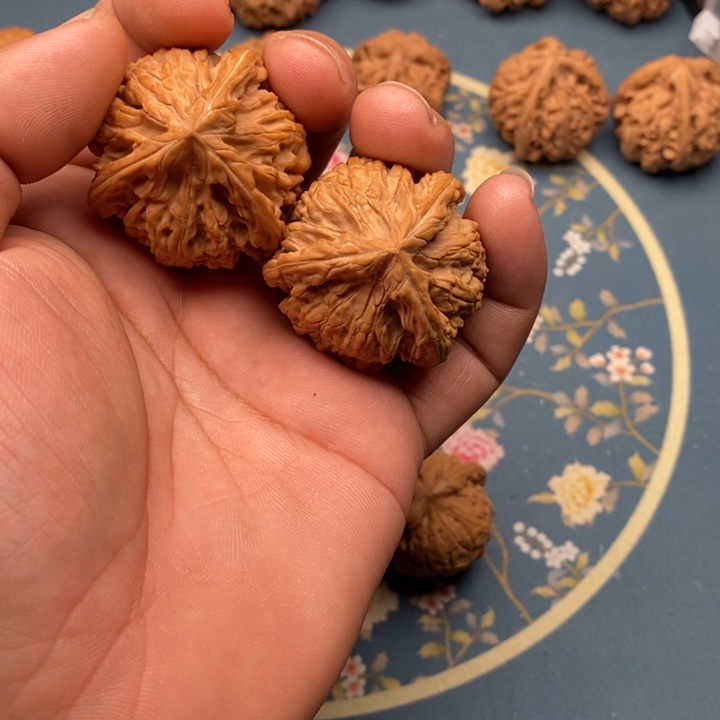 文玩核桃把件肖*俊玉龙