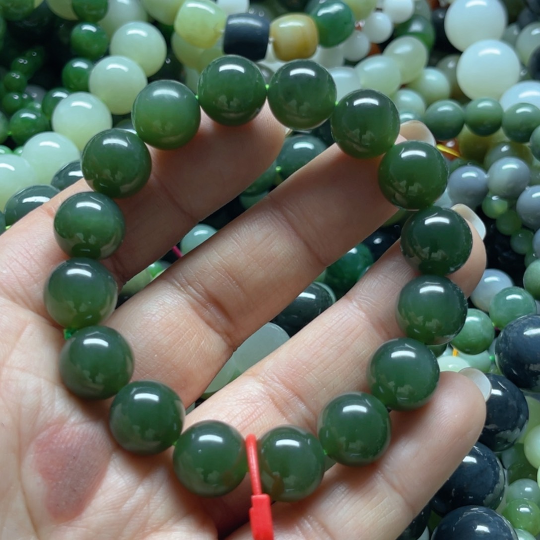 和田玉手链未镶嵌