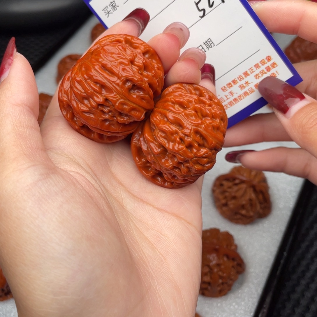 桃核把件40磨盘524