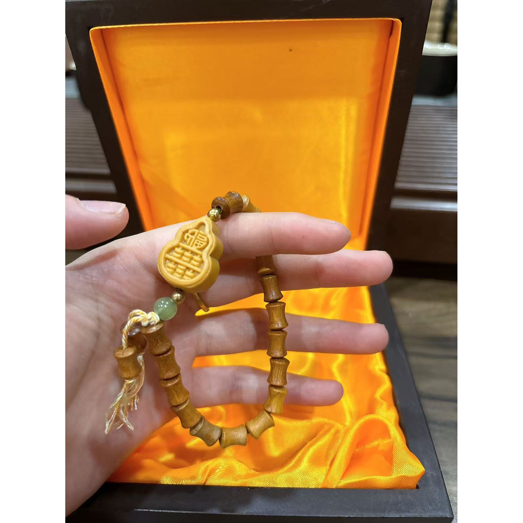 SL-417 海南黄花梨手串-无礼盒