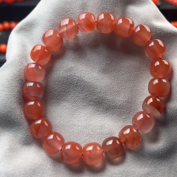 南红玛瑙未镶嵌手串