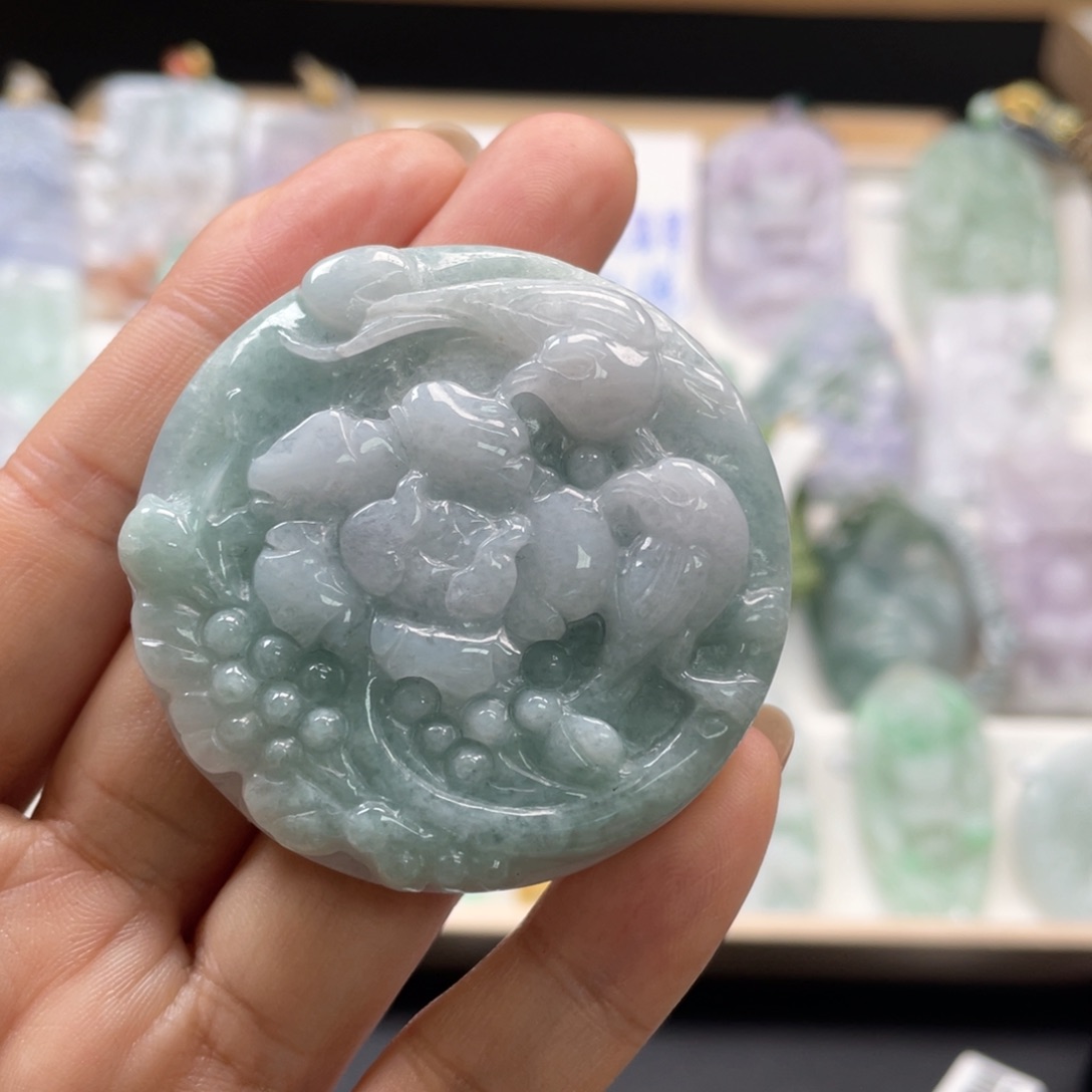 翡翠吊坠(不含链)未镶嵌