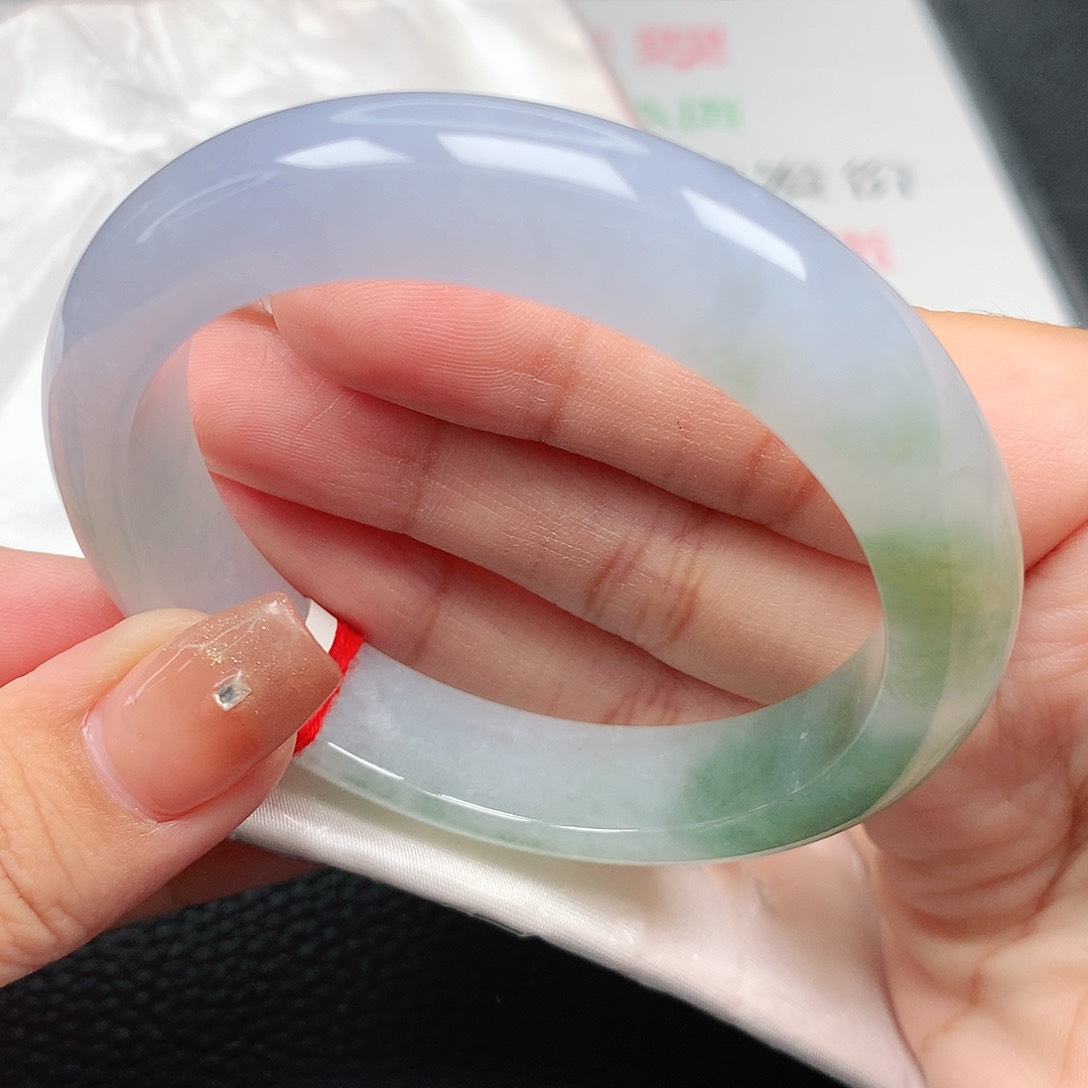 未镶嵌手镯翡翠56正圈