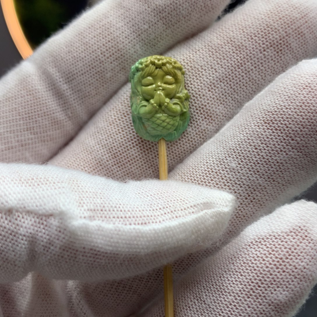 绿松石挂件未镶嵌