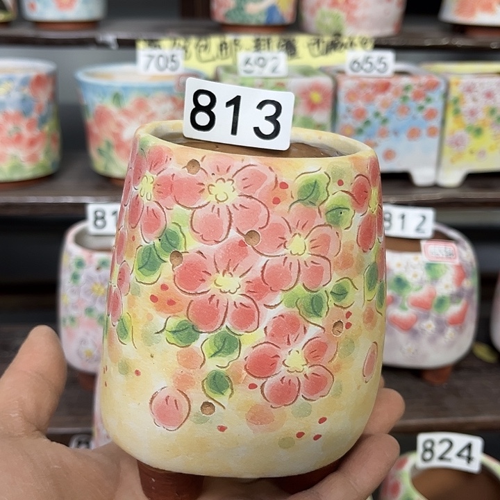 手工制作多肉花盆