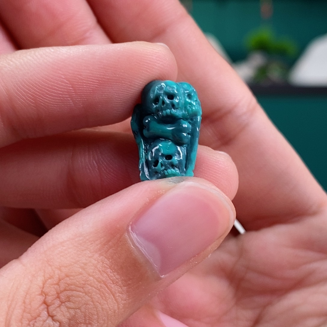 绿松石珠宝奇石未镶嵌