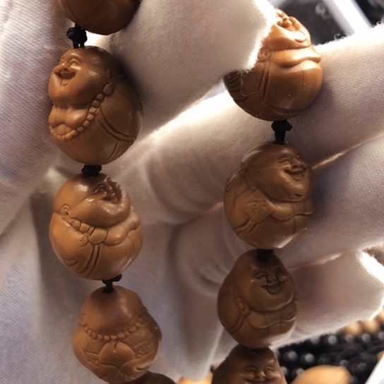 橄榄核吊坠弥勒佛