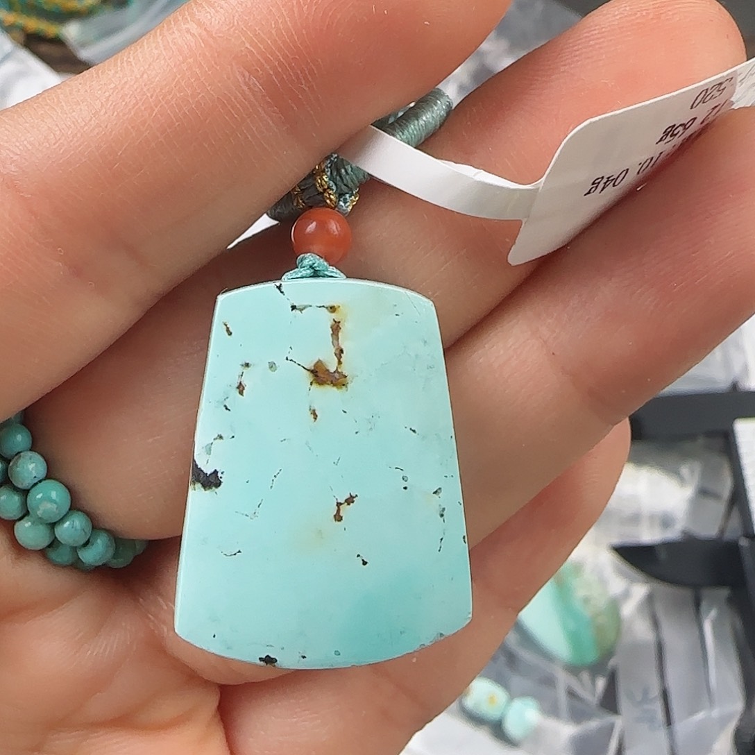 绿松石珠宝半成品未镶嵌