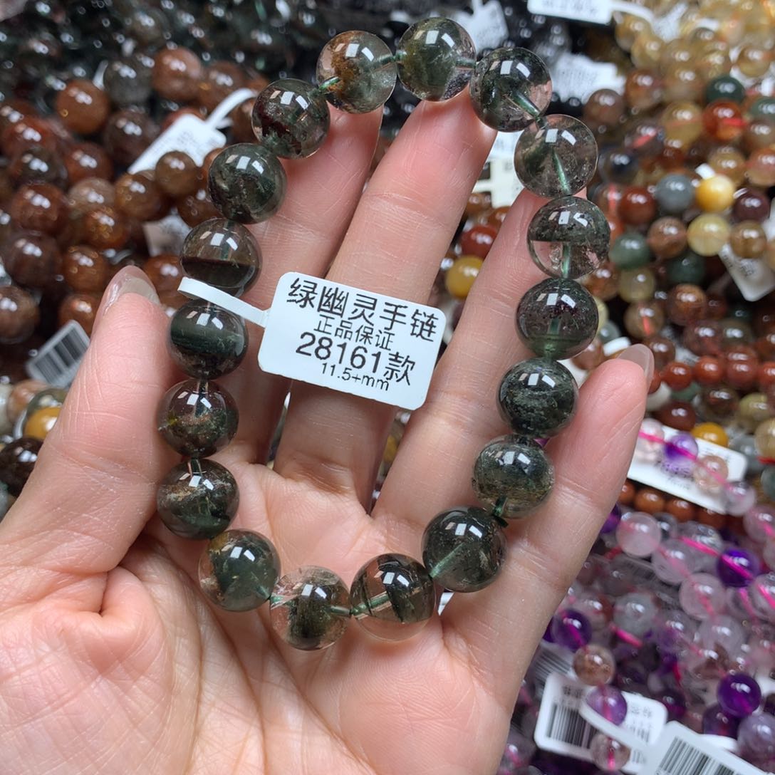 水晶手链未镶嵌天然