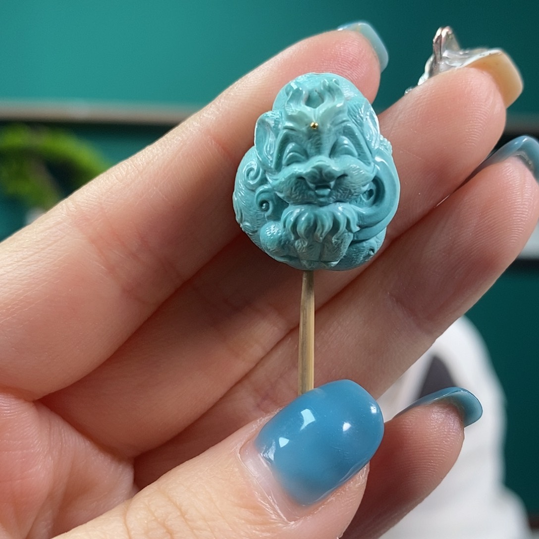 绿松石珠宝奇石未镶嵌