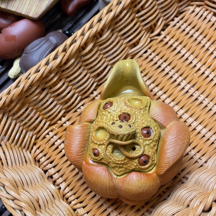 茶宠紫砂紫砂瑕疵