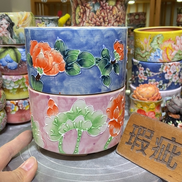 景德镇艺术手绘作品