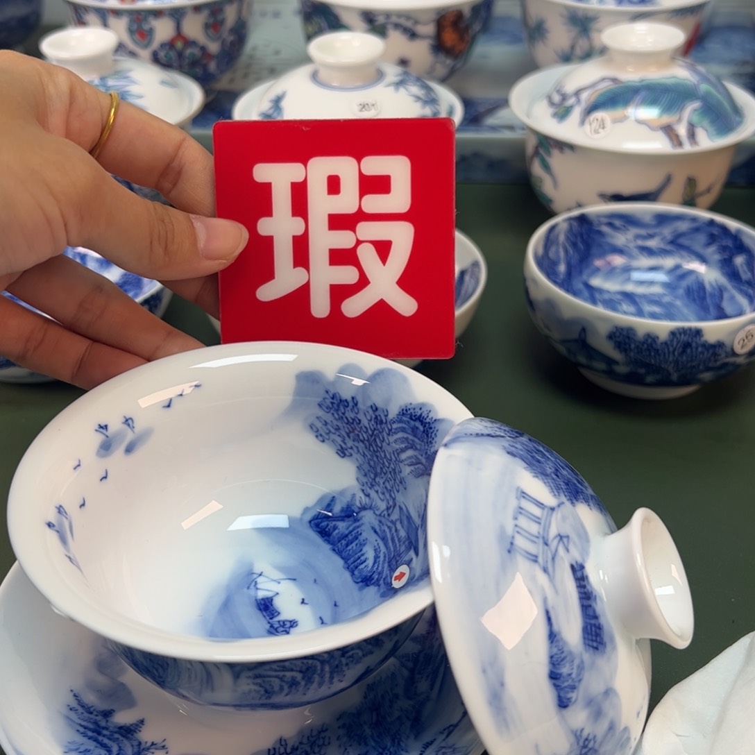 木木景德镇纯手绘茶具217