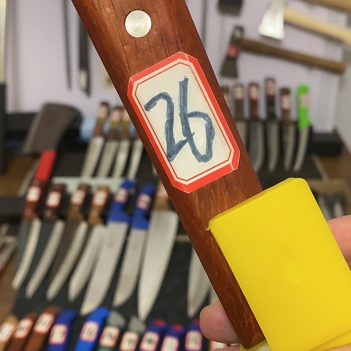 牛****高碳钢屠宰分割卖肉刀26直
