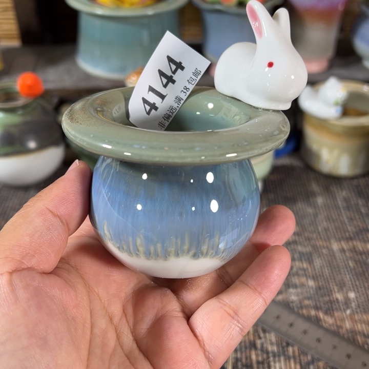 口5 手工花盆满30包邮