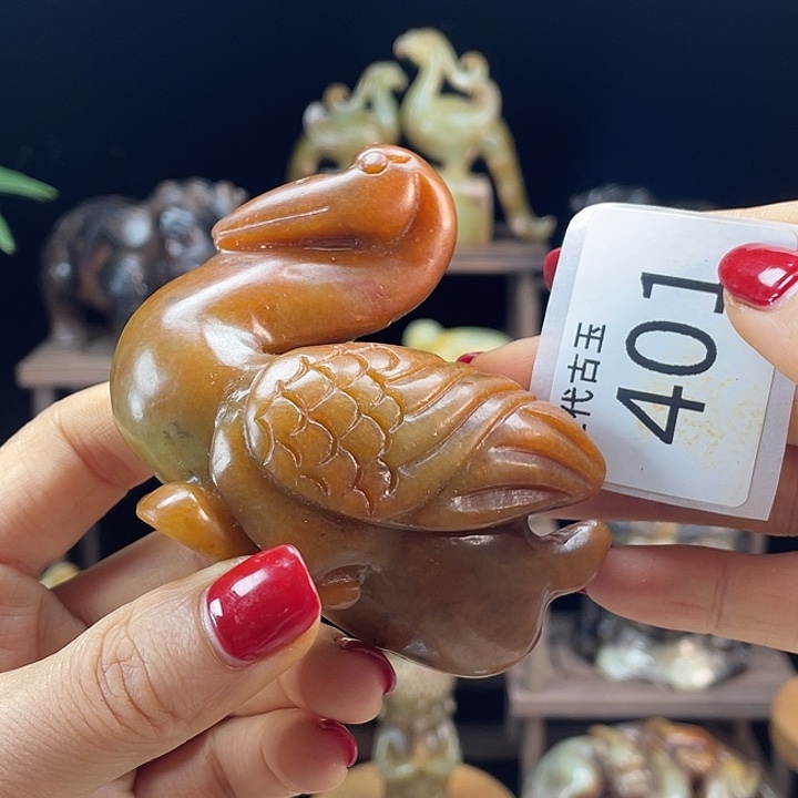 和田玉（糖玉）未镶嵌挂件