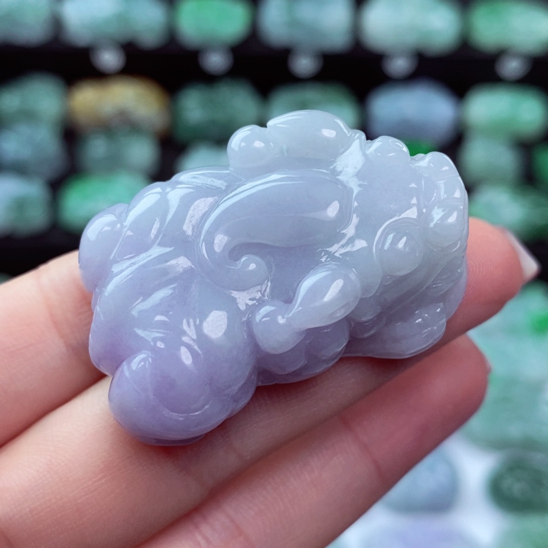 翡翠颈饰未镶嵌天然