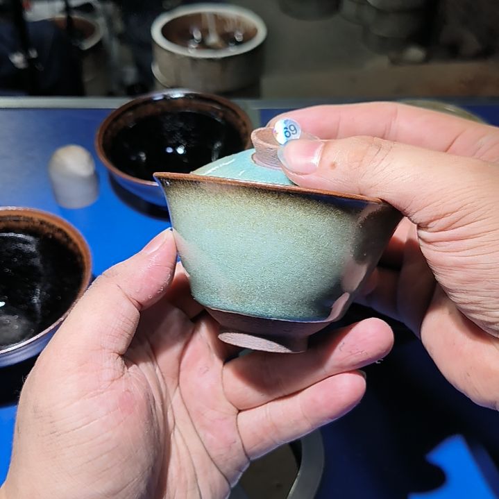 茶盏建窑建盏龙窑柴烧