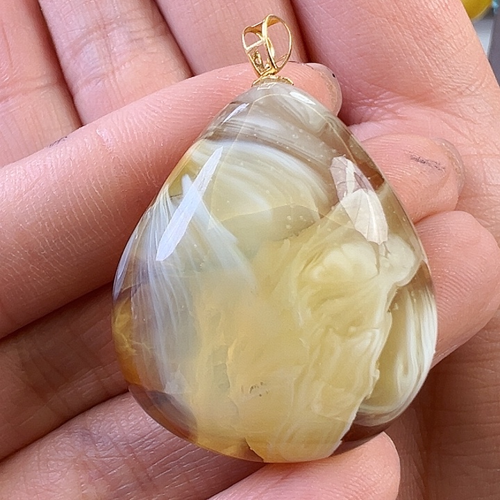 蜜蜡颈饰未镶嵌蜜蜡