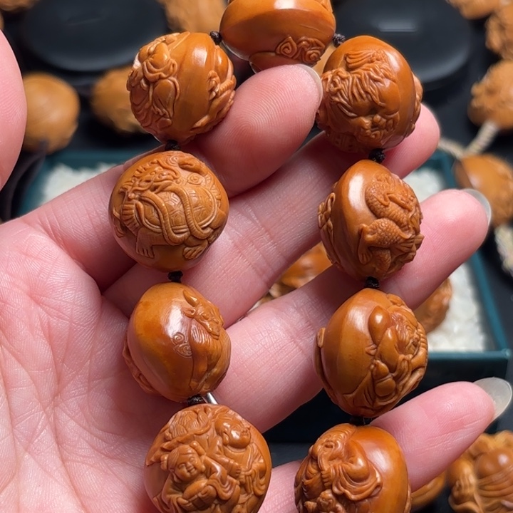 橄榄核手串/手链刘*奇手串