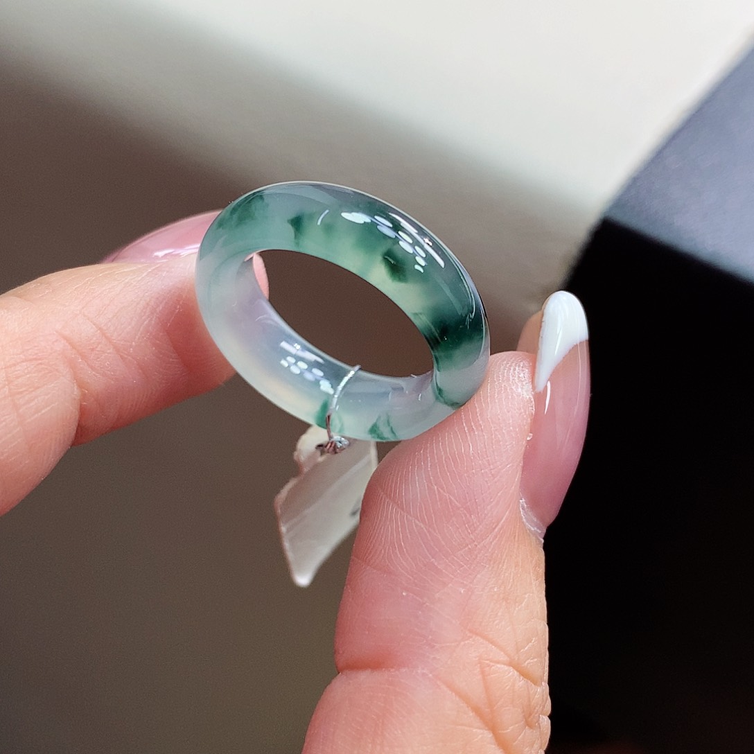 未镶嵌戒指翡翠15号