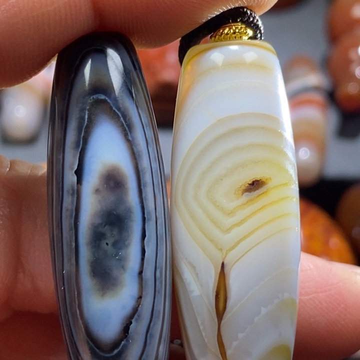 玛瑙/玉髓未镶嵌挂件