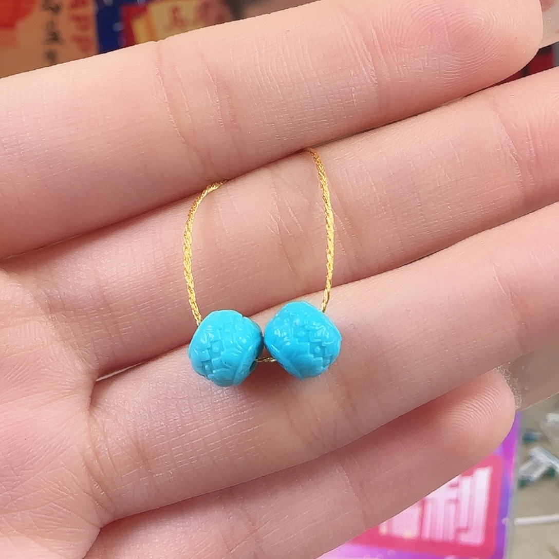 绿松石未镶嵌珠宝奇石