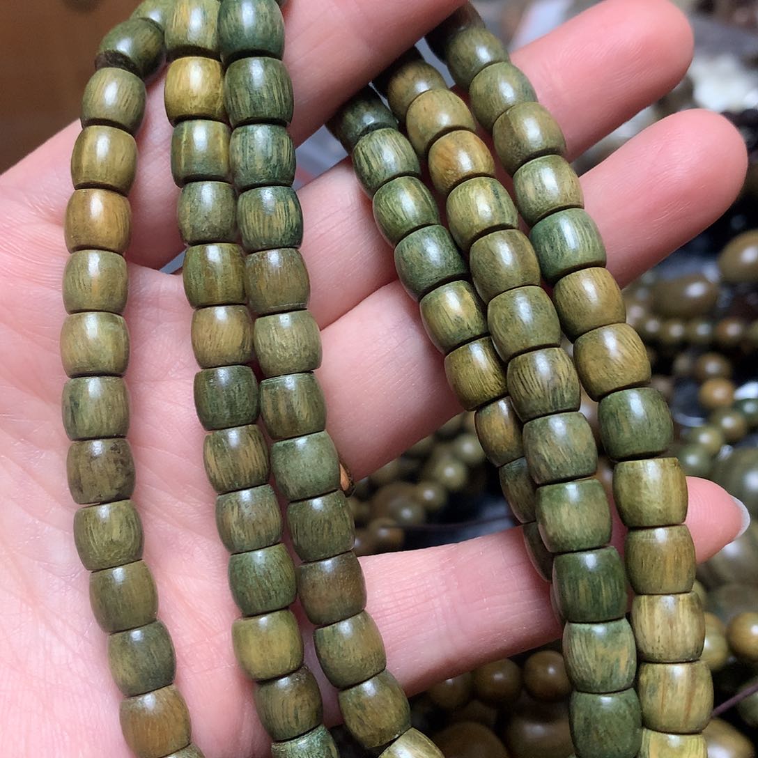 维腊木（绿檀）手串/手链年****后