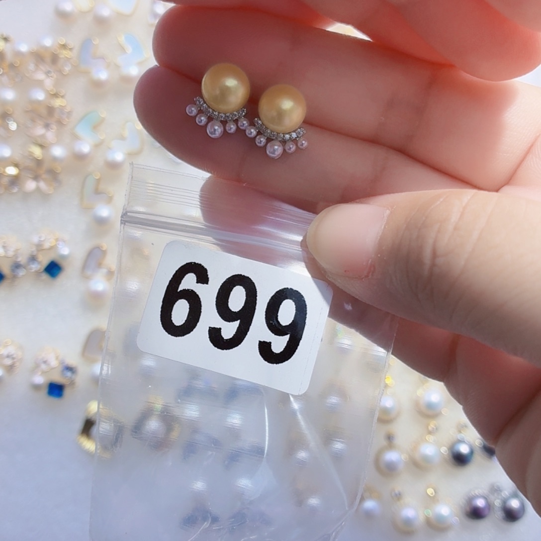 耳饰淡水珍珠合金